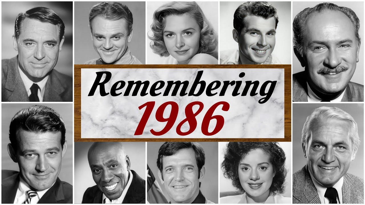 1986 Obituaries : Remembering famous celebrities who died in 1986