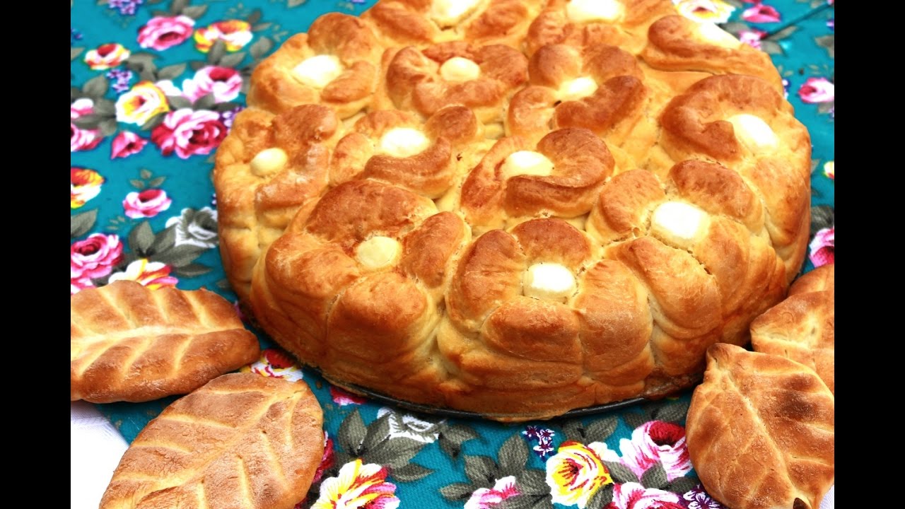 Cvetna pogača recept - Homemade Bread Floral