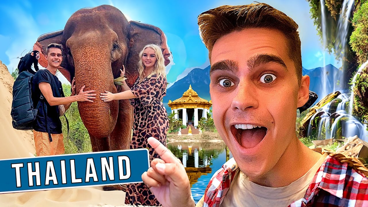 VI ÅKER TILL DETTA MAGISKA STÄLLE I THAILAND!!- VLOGG
