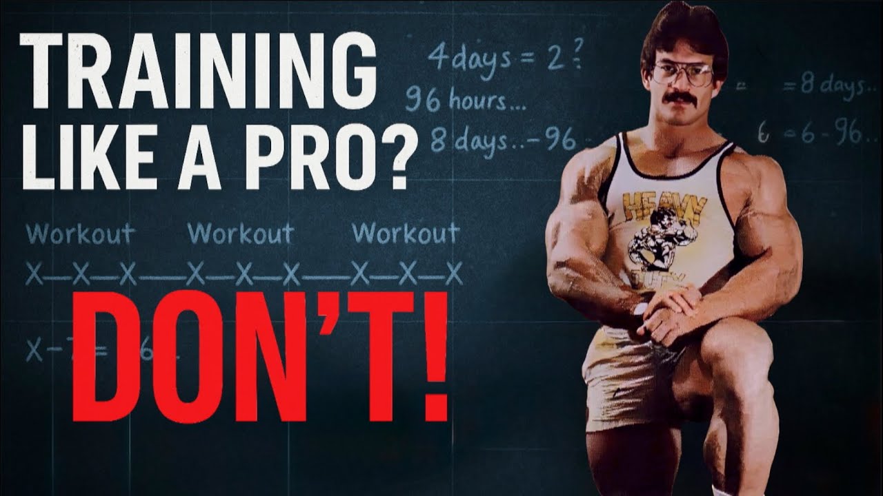 MIKE MENTZER: TRAINING LIKE A PRO? DON'T! #mikementzer  #gym  #training  #motivation