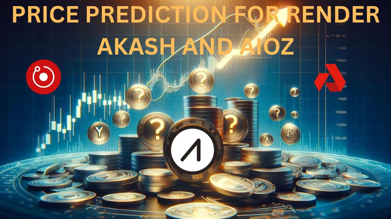 PRICE PREDICTION FOR RENDER AKASH AND AIOZ #crypto