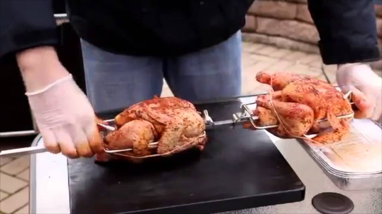 Ηλεκτρική Σούβλα στο BBQ Weber