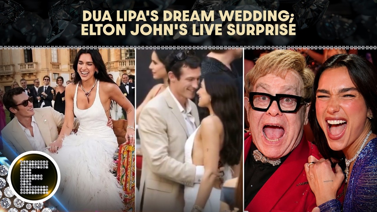 Dua Lipa, Callum Turner wedding in Palermo: Elton John sings as The White Lotus venue shines
