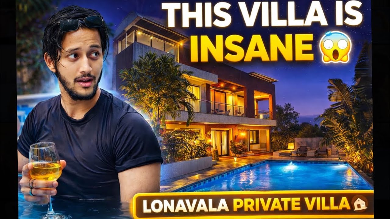 Perfect Weekend Villa in Lonavala 🌄 | Full Tour+ Cinematic Vlog 🎥