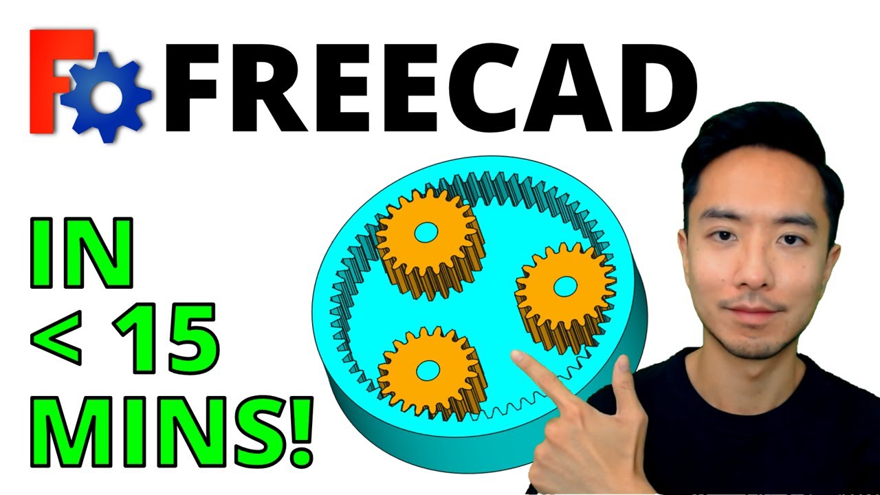 FreeCAD Course in UNDER 15 Mins! (Parts to Assembly)