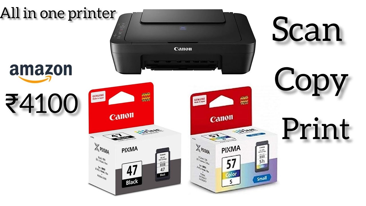 Canon Pixma e410 printer review and unboxing and setup