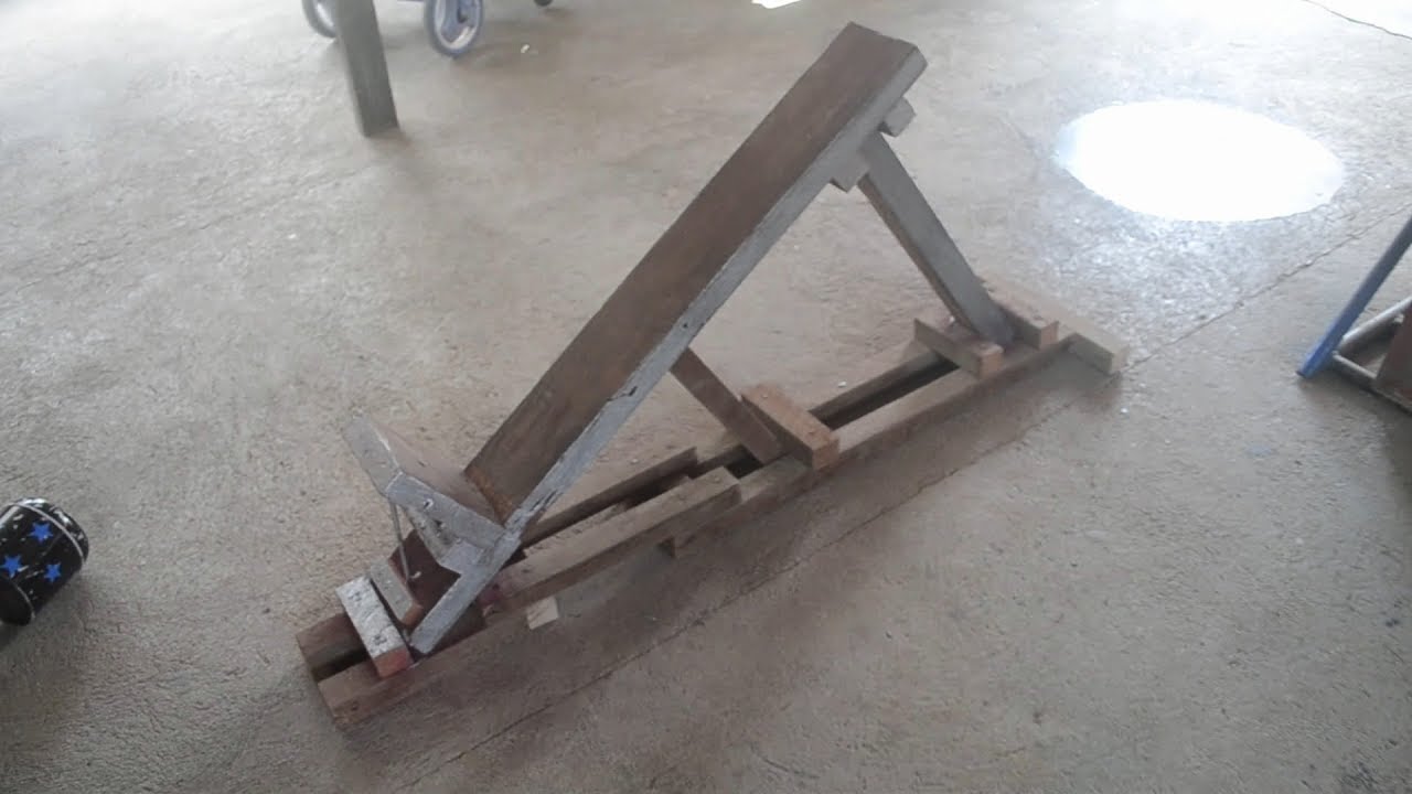 Homemade Incline Bench