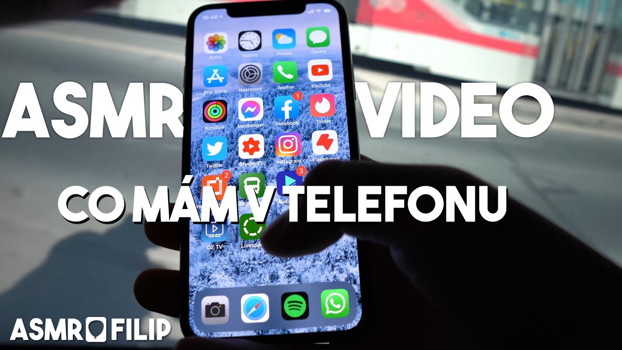 ASMR CZ -Co mám v telefonu a iPadu