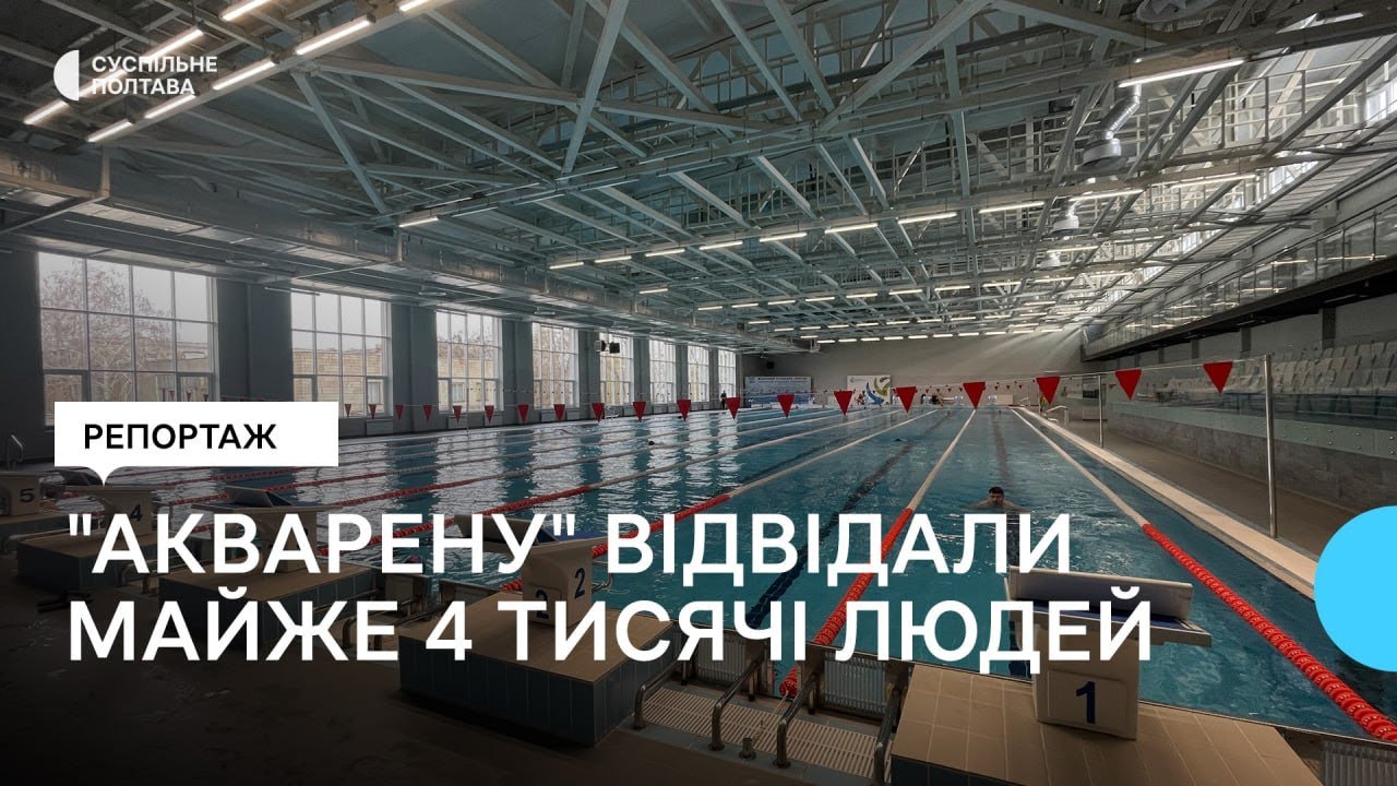 За місяць роботи спорткомплекс 