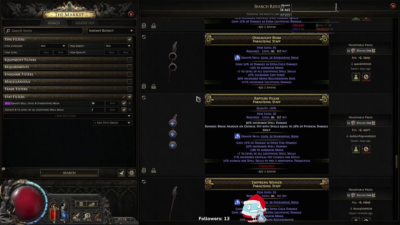[1/26] [Path of Exile 2] Bleed Hollow Palm | Mapping and Figuring Out Single Target