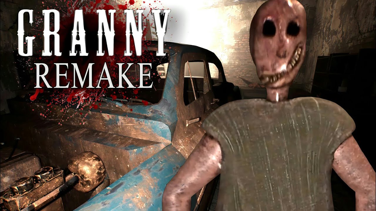 Ternyata Benar!!! Granny Yang Satu ini Sangat Menyeramkan - GRANNY Remake Car Escape