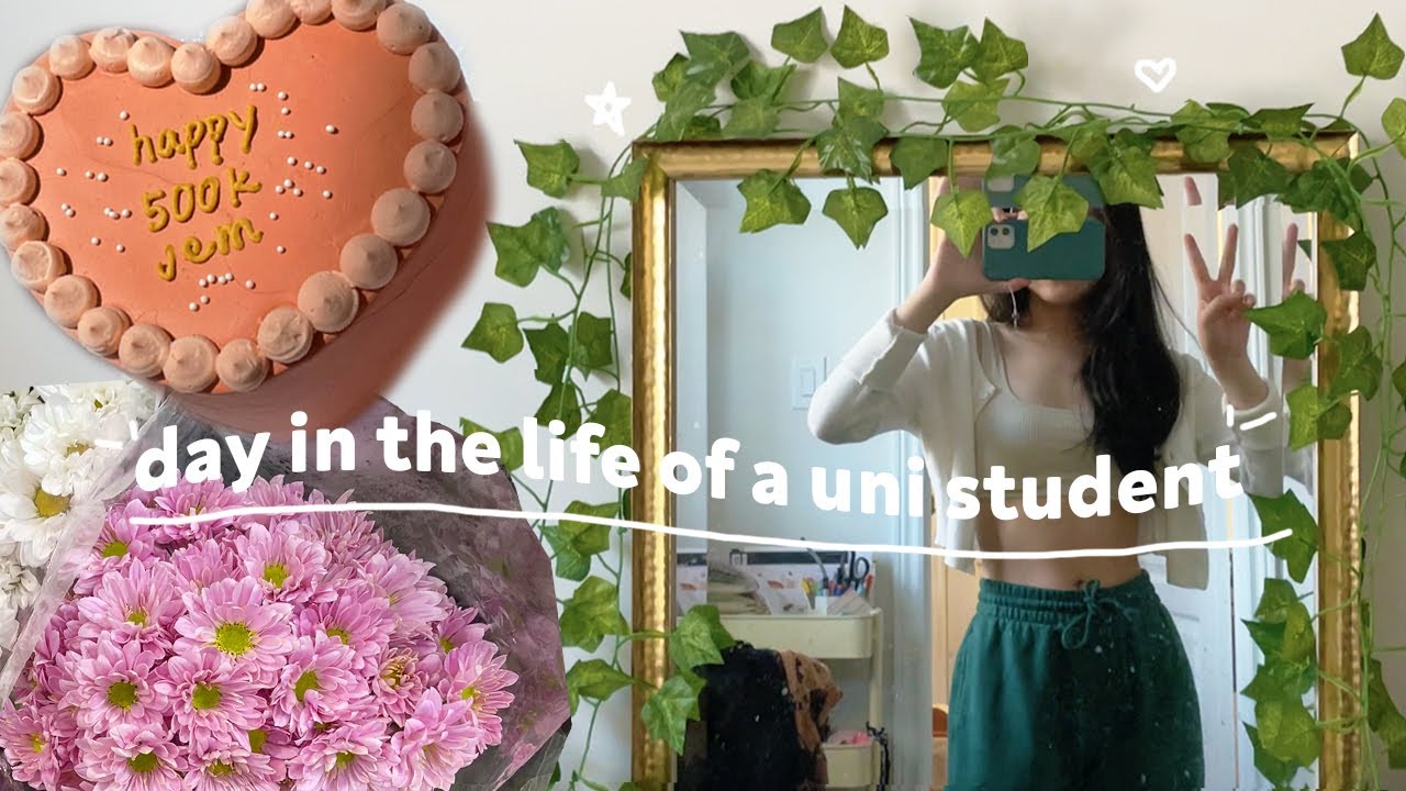 realistic day in the life of an online uni student