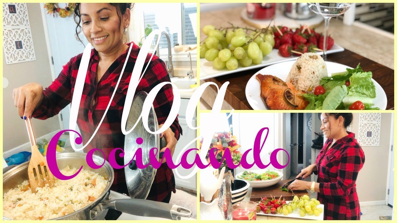 VLOG- COMO COCINAR UN RICO SALMON - RECETA DE SALMON Y ARROZ