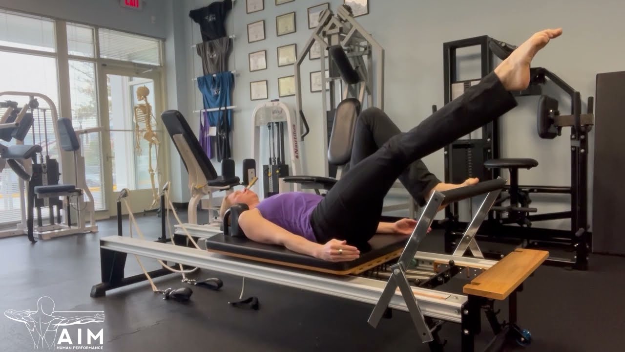 Reformer Single Leg Footwork