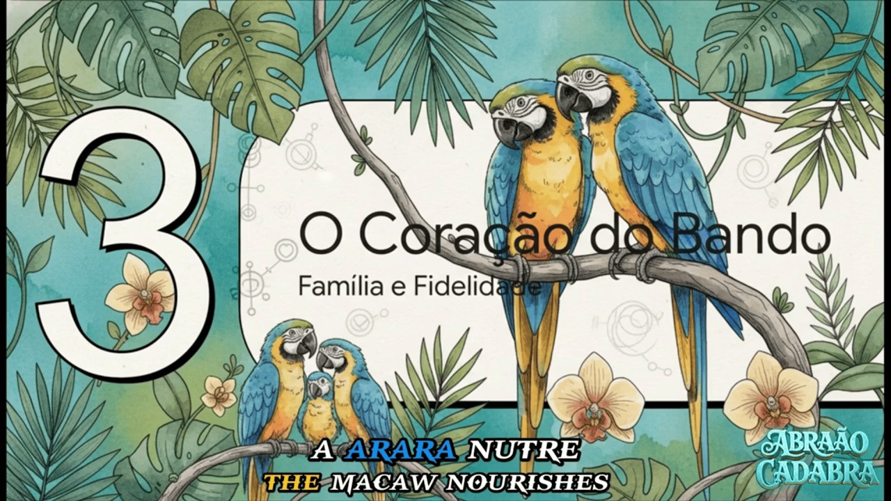 🦜O Arquétipo da Arara: Comunicação e Sabedoria | Ilha Grande Verso (Enigma 14) Videoaula