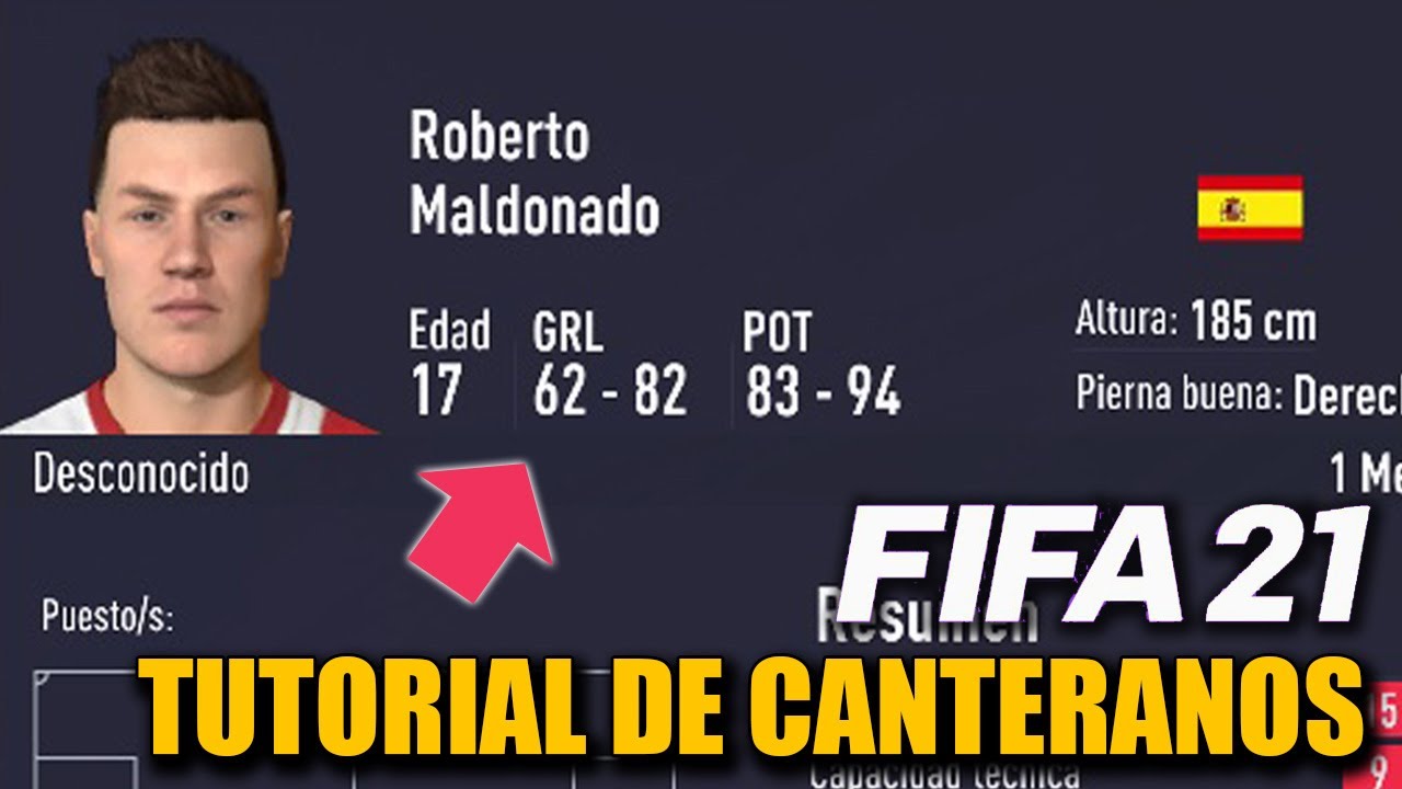 COMO ENCONTRAR SUPER CANTERANOS EN MODO CARRERA - FIFA 21 Tutorial