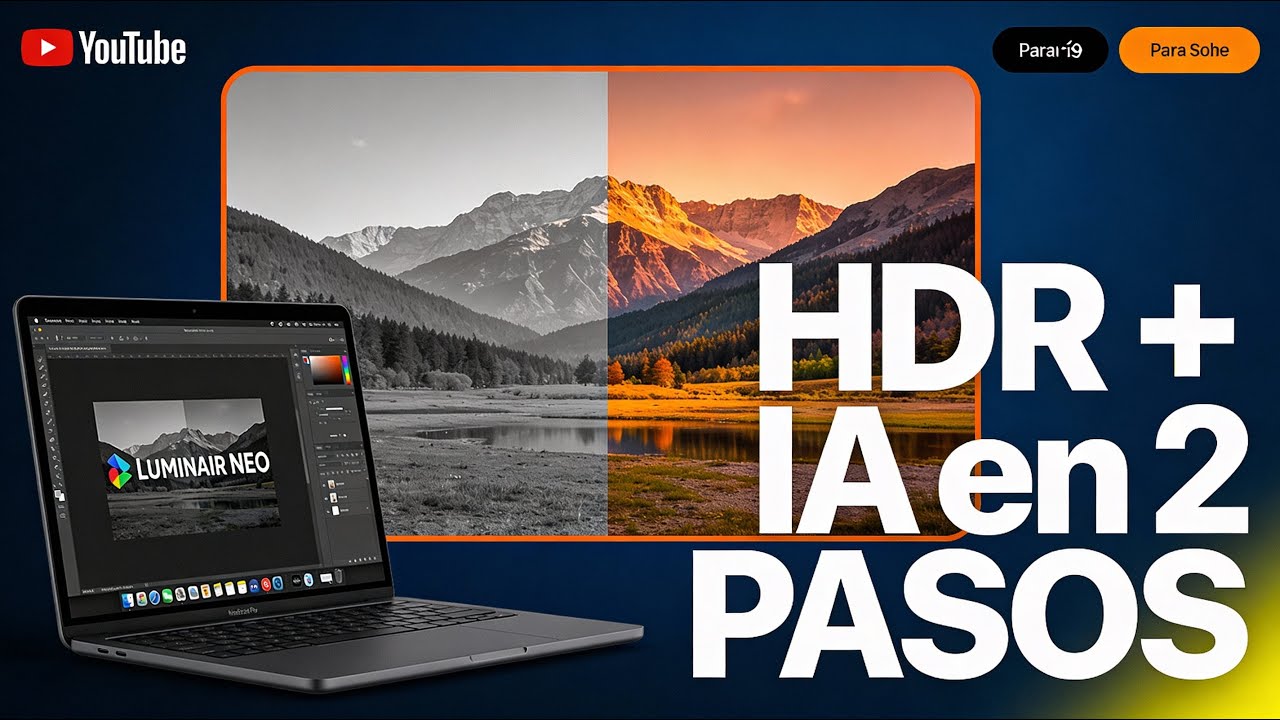 Edita tu foto en 2 pasos con Luminar NEO: HDR + MEJORA CON IA
