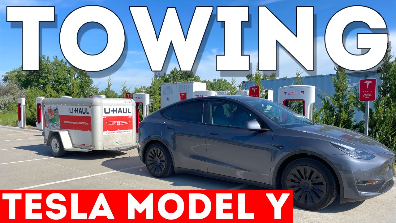 Посмотрите это перед тем, как буксировать свой Tesla Model Y!