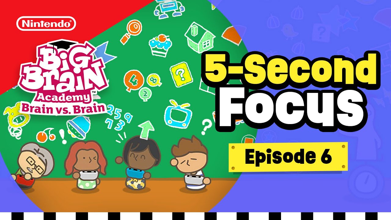 BRAIN POWER CHALLENGE! 🧠✨| 5-Second Focus Ep. 6| @playnintendo​