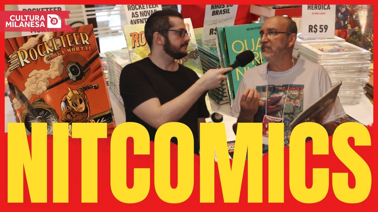 A PRODUÇÃO DA NITCOMICS / entrevista com Luis Mello