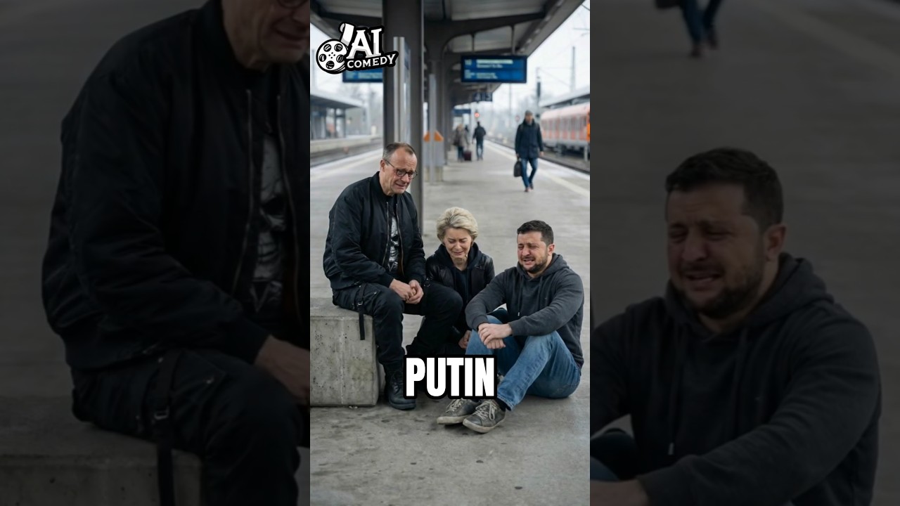 Merz i Ursula chciały pom&oacute;c &mdash; dop&oacute;ki nie zobaczyły Putina 😂 #śmieszne