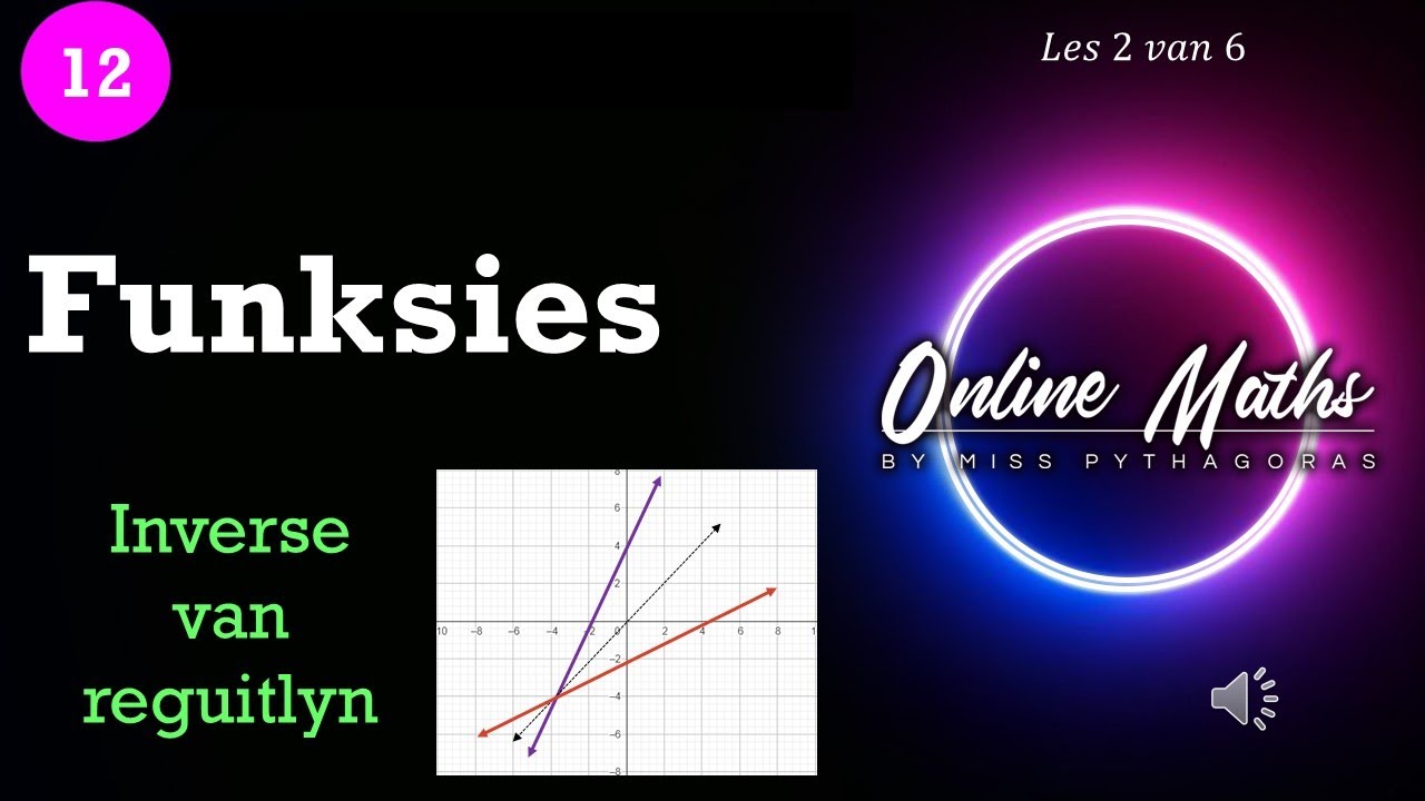 Funksies Graad12: L2 Inverse van Reguitlyn