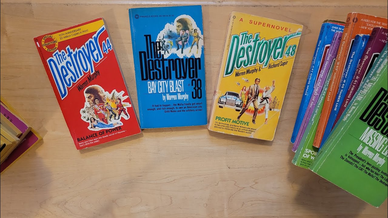 Part 2 of The Destroyer series of vintage paperbacks by Warren Murphy and Richard Sapir