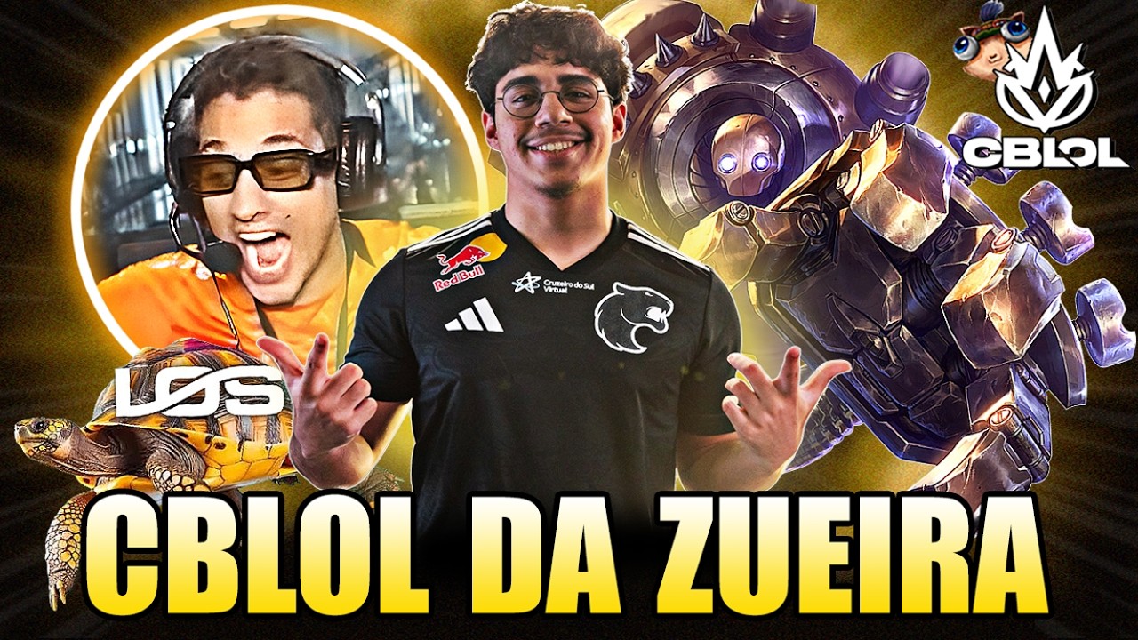 A PROFECIA DO JABUTI CHEGOU AO FIM - CBLOL DA ZUEIRA