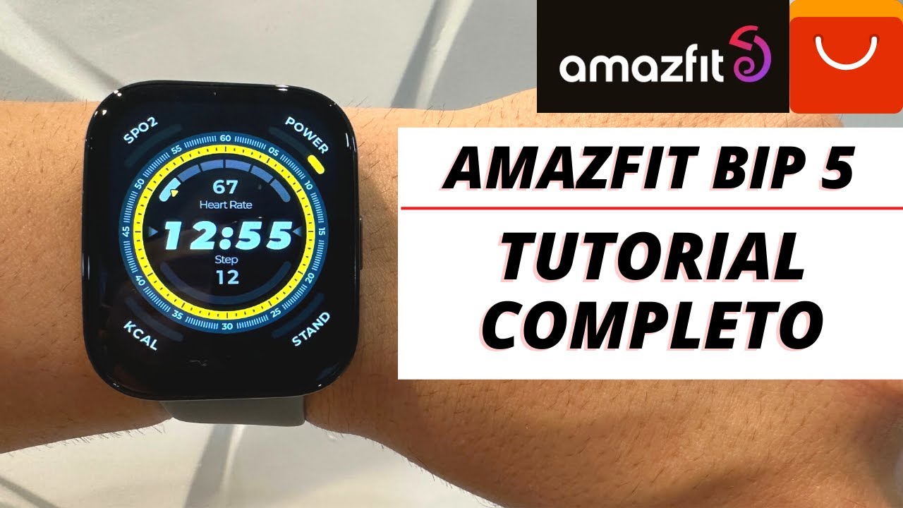 Review e tutorial Amazfit Bip 5 GPS Configurações e funções do smartwatch em Português