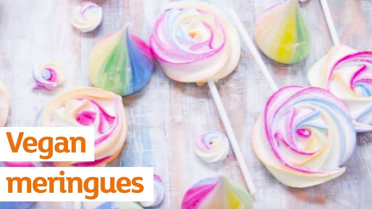 Vegan meringues | Recipe | Sainsbury's