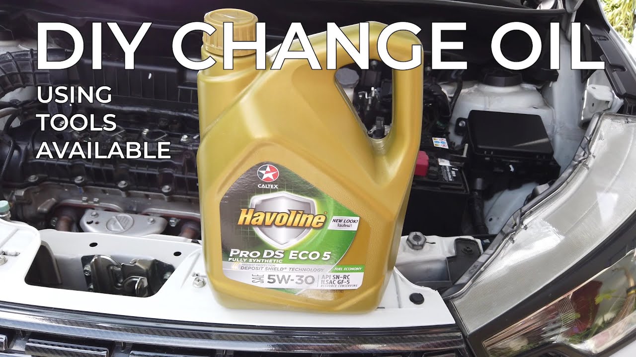 DIY Change Oil - Step By Step - Using Only Available Tools - Caltex Havoline - Suzuki Ertiga 2020