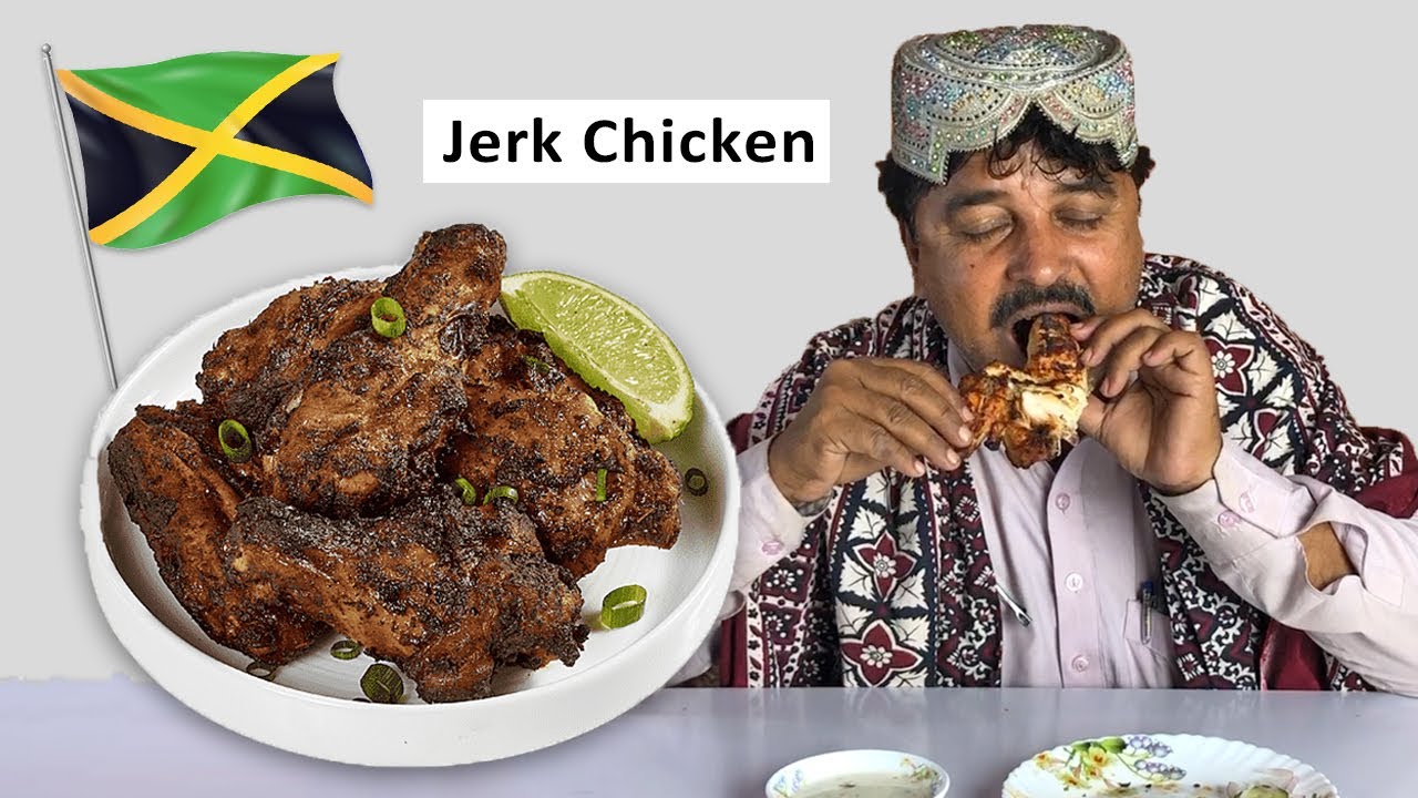 Tribal People Try Jamaican Jerk Chicken First Time