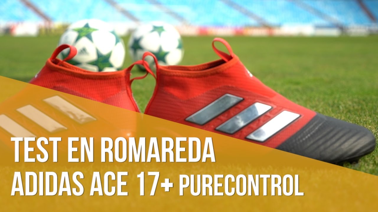 adidas ACE17+ Purecontrol Red Limit. Review & test de producto en La Romareda