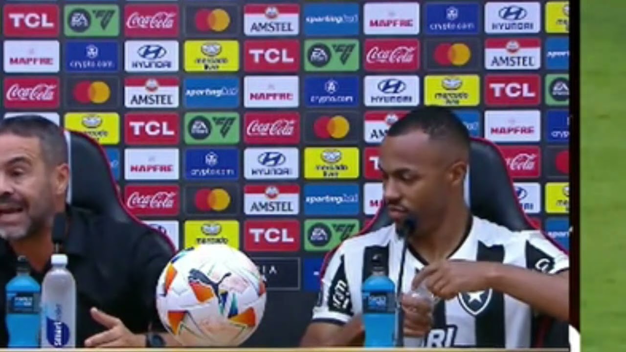 Artur Jorge PERDE O CONTROLE com rep&oacute;rter ap&oacute;s pergunta a Marlon Freitas | S&atilde;o Paulo 1x1 Botafogo