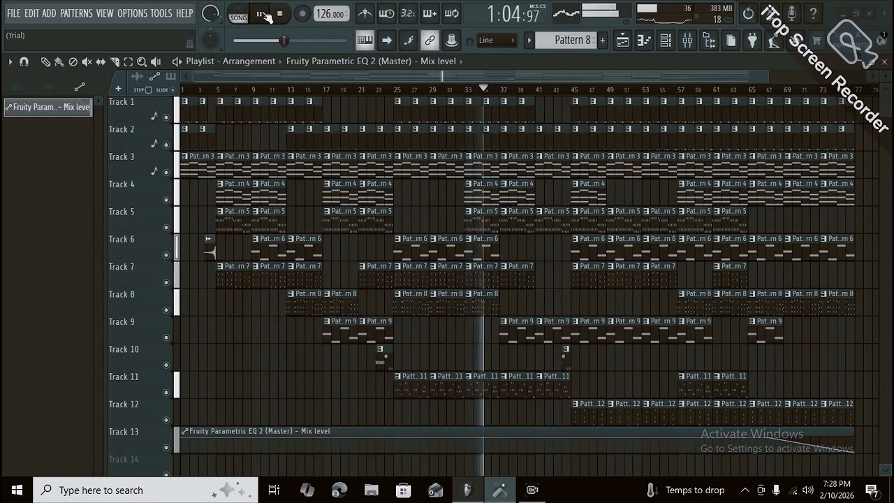 My type beat in FL studio 