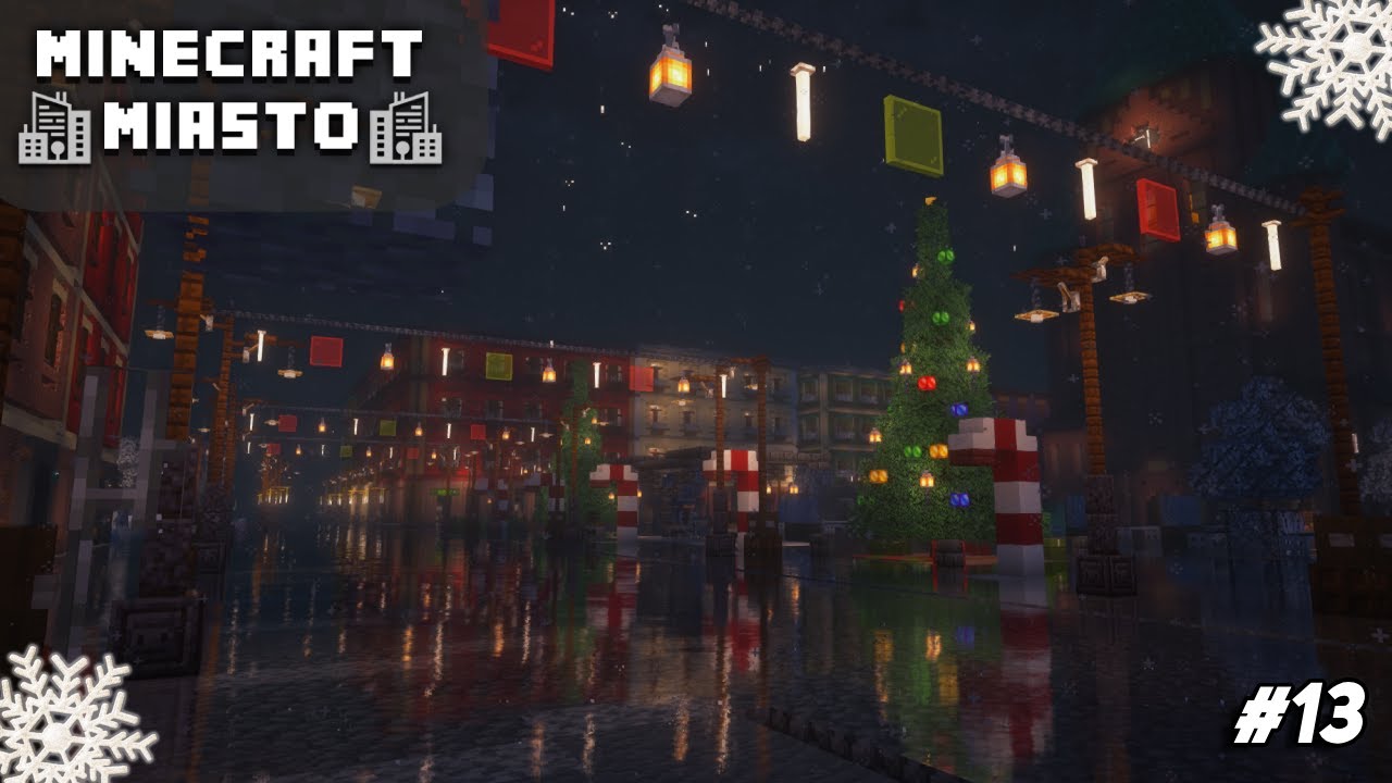 🎄 ŚWIĘTA W MINECRAFT MIEŚCIE | Update #13