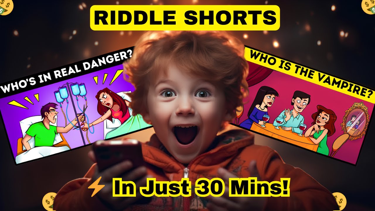How to Make Riddle Shorts in 30 Minutes &mdash; No Editing, No Voice, No Face!