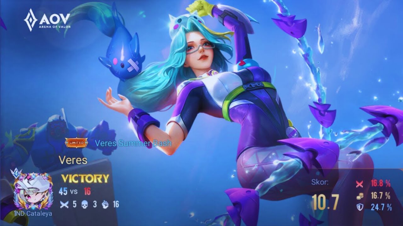 Veres SummerBash Gameplay - Arena of Valor
