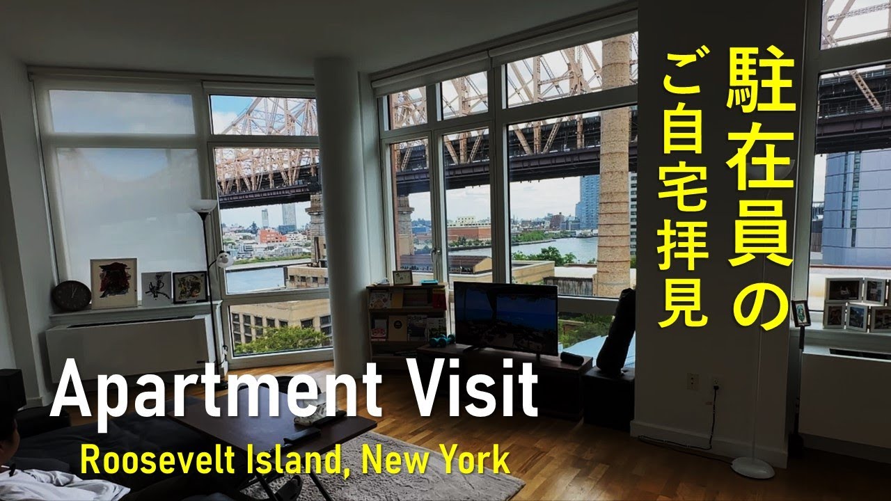 Expat Apartment Visit in Roosevelt Island, New York｜駐在員のご自宅拝見 vol.5