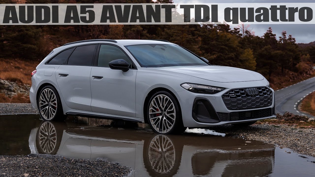 BEST IN CLASS? 2025 AUDI A5 AVANT TDI QUATTRO - In full detals, accelerations, sounds, tech and more