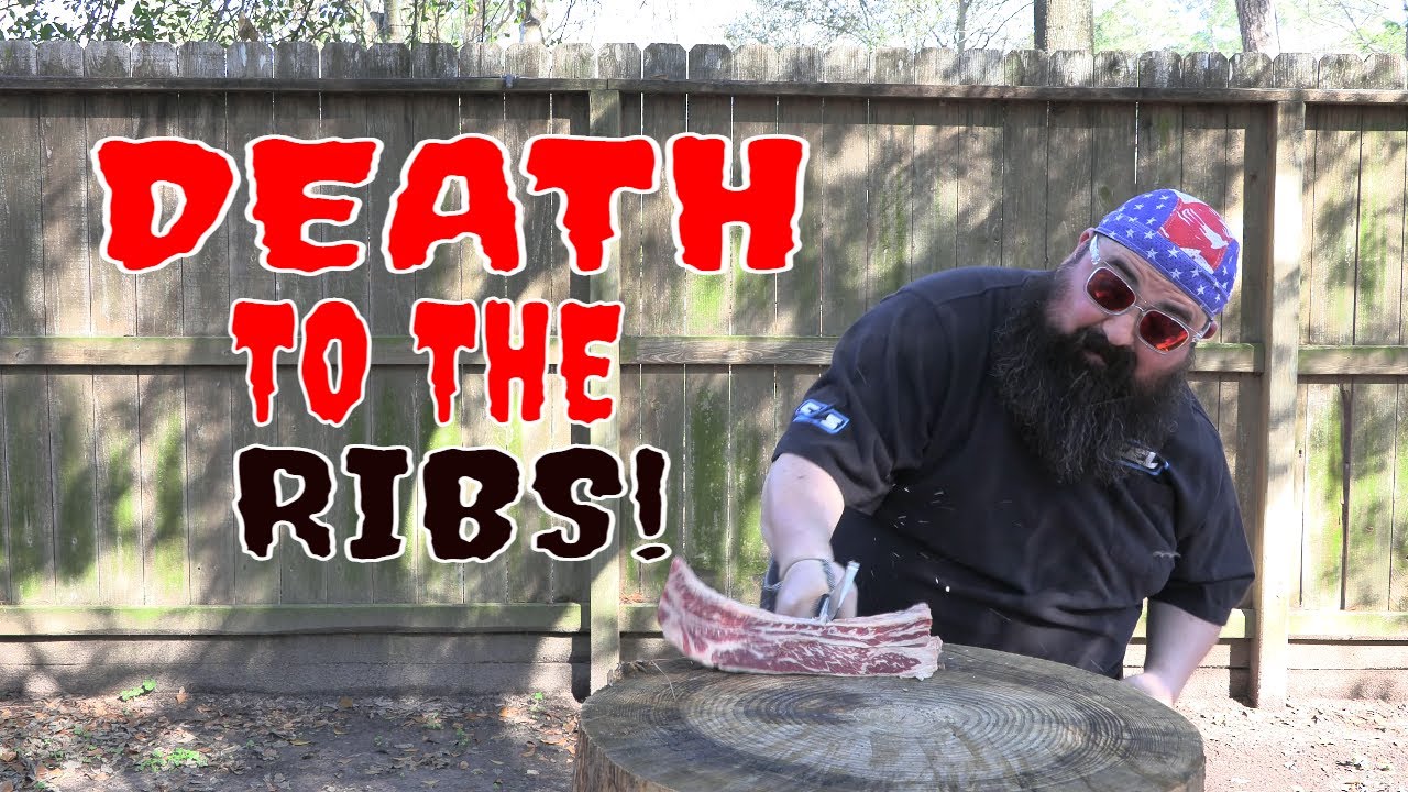 COLD STEEL CHOPPER VS COW RIBS!!!
