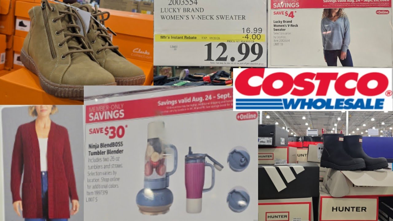 COSTCO NEW CLOTHES & GREAT DEALS FOR AUGUST 2026. CLEARANCE DEALS PRICES REDUCED 50%-85% off SHOES 