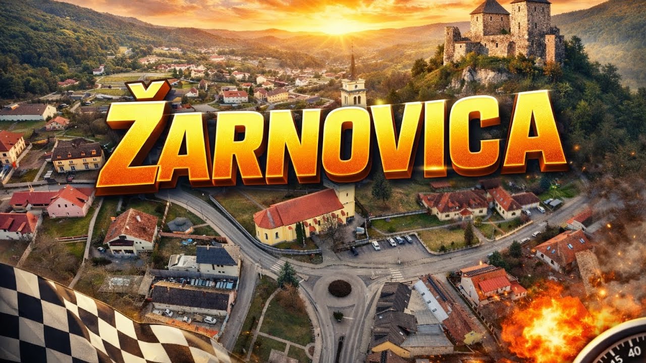 Žarnovica z výšky 