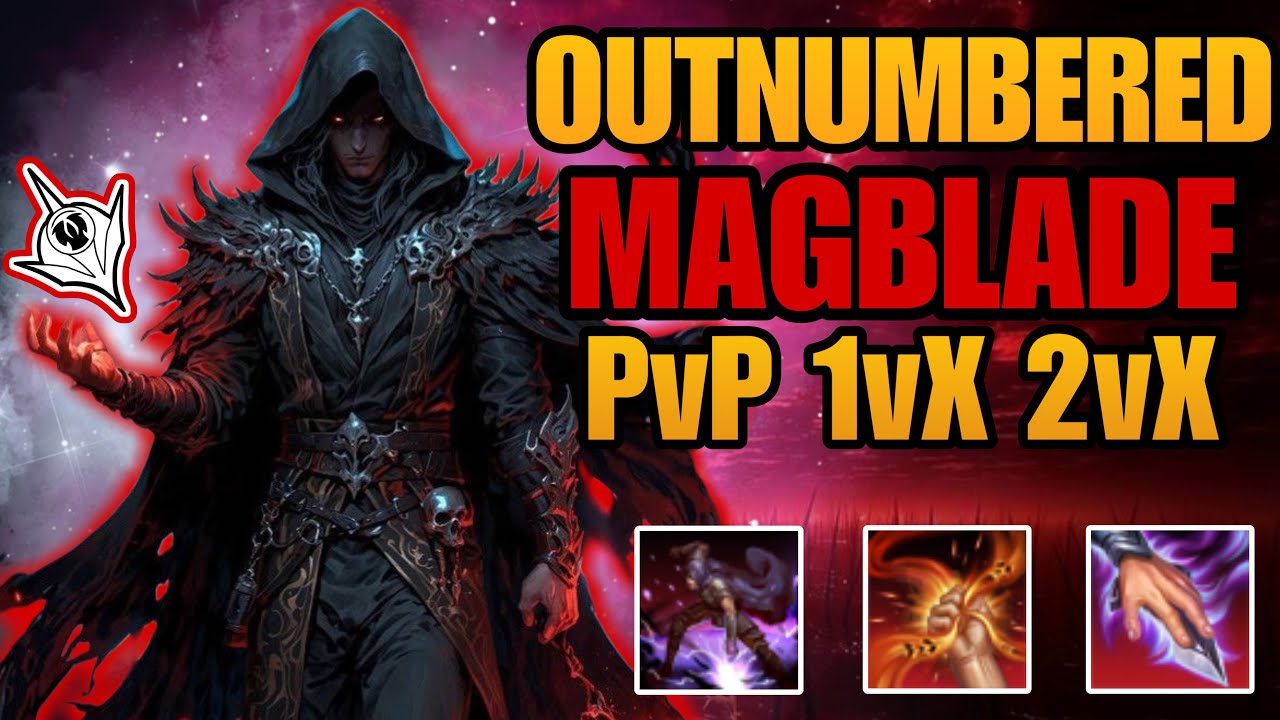 🥷В PvP в меньшинстве - Сборка Магблейда из ESO для боя 1 на X | Безумный урон, невероятный взрывн...