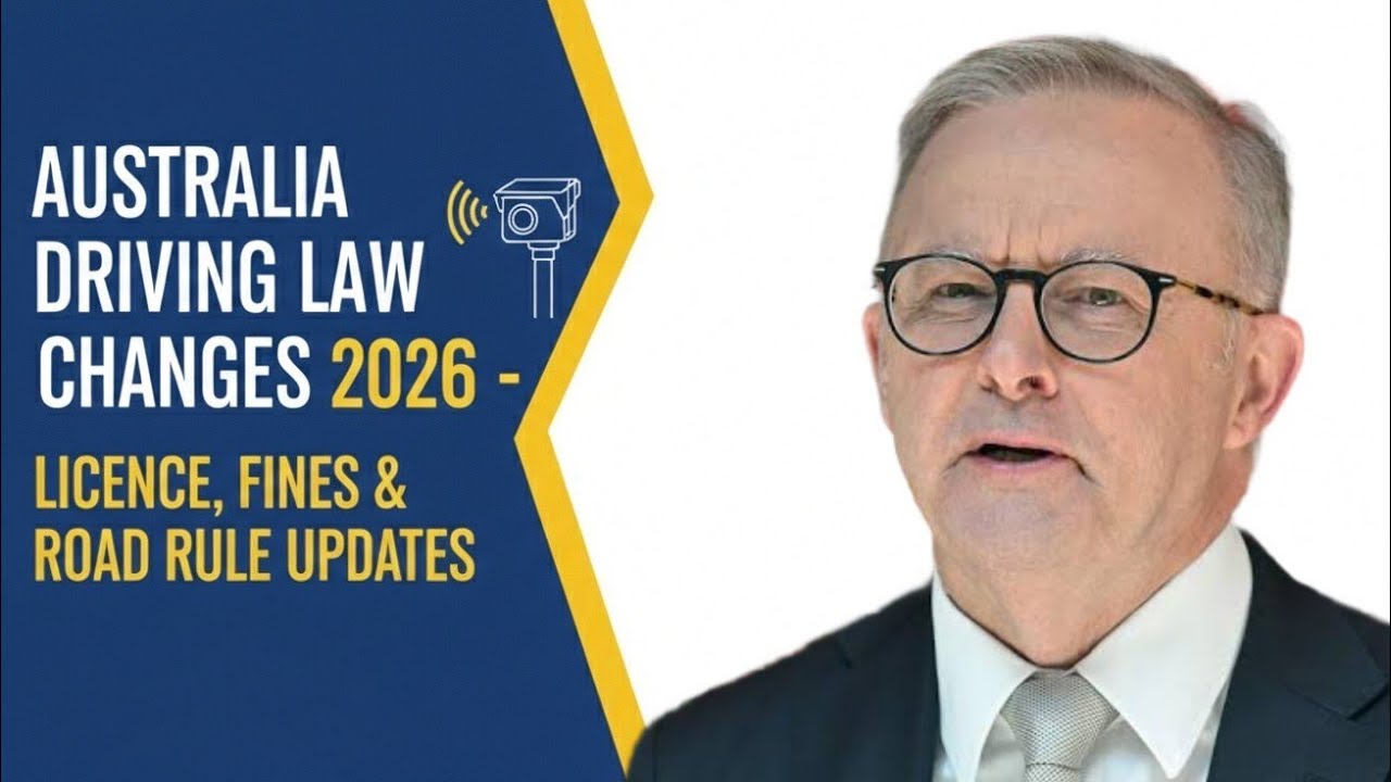 Australia Driving Law Changes 2026 &ndash; Licence, Fines & Road Rules Every Driver Must Know