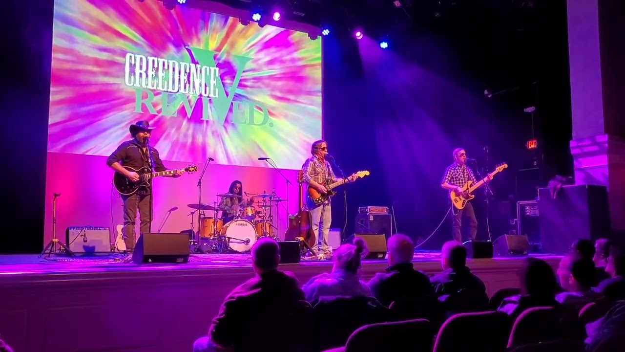 Creedence Revived at the Ridgefield Playhouse, CT 2/5/26.