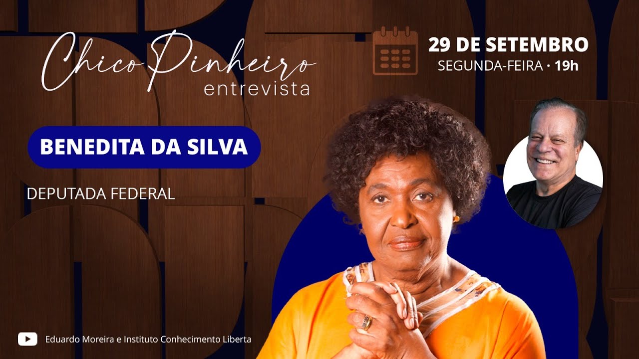 CHICO PINHEIRO ENTREVISTA - 29/09/25 - BENEDITA DA SILVA