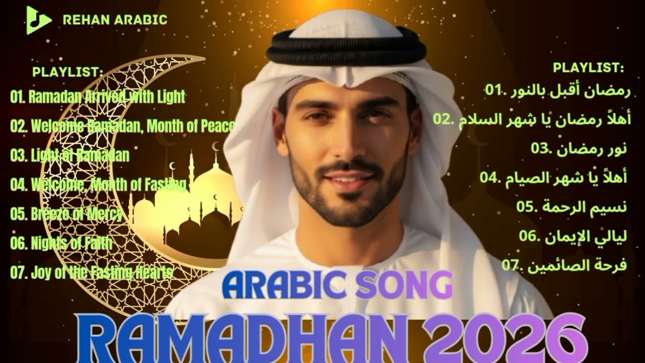 Welcome Ramadan ✨ Soulful Arabic Pop Ramadan Songs | Peaceful & Uplifting Music