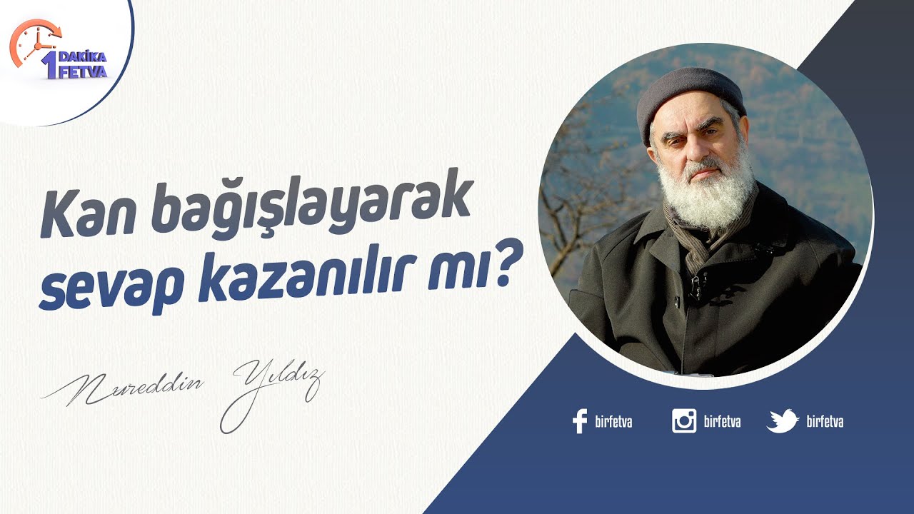 Kan bağışlayarak sevap kazanılır mı? | [Birfetva-Nureddin Yıldız] | 4K