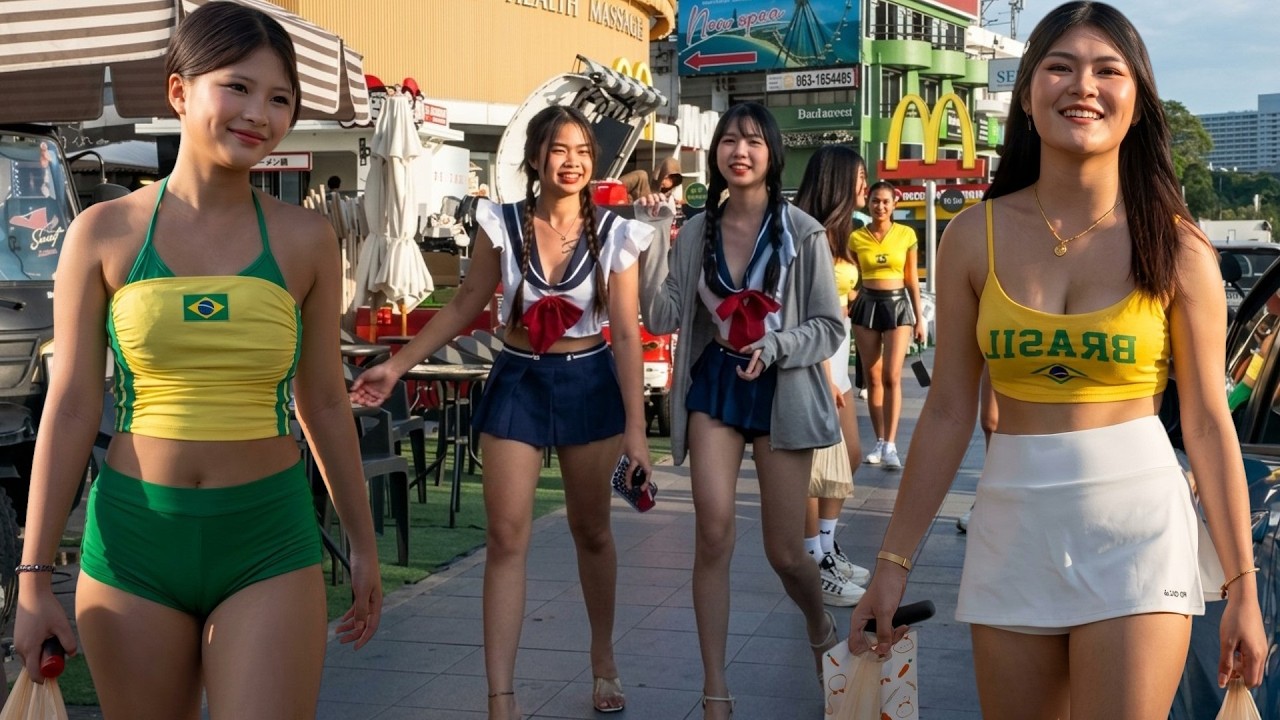 Pattaya Beach Road Walk: The Paradise Vacations